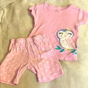 Baby Girl Pajamas Set